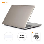 مجموعة ENKAY 3 في 1: غطاء حماية شفاف للابتوب + فيلم لوحة مفاتيح TPU نسخة الاتحاد الأوروبي + مجموعة سدادات مضادة للغبار لماك بوك برو 16 بوصة A2141 (مع شريط اللمس)، لماك بوك برو 16 بوصة A2141 (مع شريط اللمس)