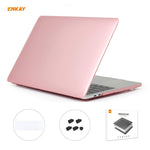 مجموعة ENKAY 3 في 1: غطاء حماية شفاف للابتوب + فيلم لوحة مفاتيح TPU نسخة الاتحاد الأوروبي + مجموعة سدادات مضادة للغبار لماك بوك برو 16 بوصة A2141 (مع شريط اللمس)، لماك بوك برو 16 بوصة A2141 (مع شريط اللمس)