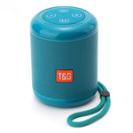 مكبر صوت بلوتوث محمول T&G TG519 TWS HiFi مع مضخم صوت، مكبر صوت عمودي لاسلكي خارجي يدعم بطاقة TF / راديو FM / AUX 3.5 مم / قرص U / مكالمات بدون استخدام اليدين