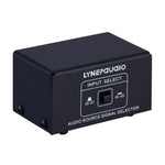 مفتاح اختيار مصدر إشارة صوتية B101 2 في 1 خارج (1 في 2 خارج) مكبر صوت كمبيوتر RCA بدون فقد، B101