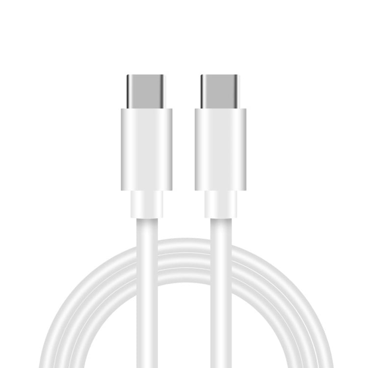 شاحن سفر قابل للطي A2344 20 واط PD 3.0 Type-C / USB-C + مجموعة كابل بيانات شحن سريع USB-C / Type-C إلى Type-C، قابس المملكة المتحدة، الطول: 2م، 20 واط Type-C الطول: 2م