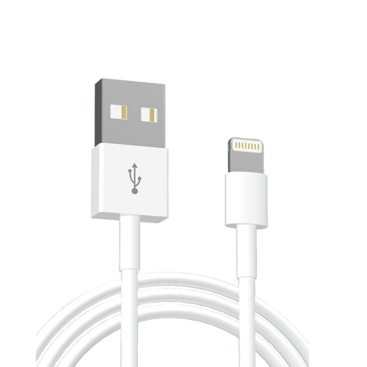 XJ-51 كابل شحن سريع USB 3A إلى 8 دبابيس لسلسلة iPhone 12، الطول: 2م، 2م