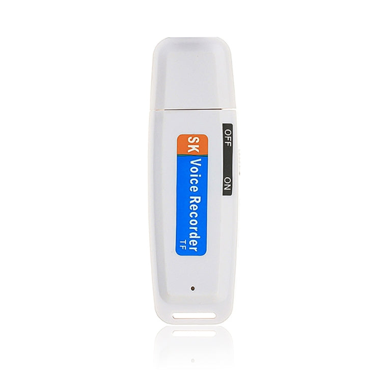 مسجل صوت رقمي محمول USB قابل لإعادة الشحن SK001 مع دعم بطاقة TF، 32GB