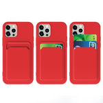 TPU + Flannel Lining Shockproof  Case with Card Slots, For iPhone 11, For iPhone 11 Pro