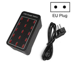 محطة شحن ذكية XLD-A7 بقوة 100 واط مع 15 منفذ USB، AC 100-240 فولت، قابس الاتحاد الأوروبي، قابس الولايات المتحدة، قابس أستراليا، قابس المملكة المتحدة