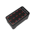 محطة شحن ذكية XLD-A7 بقوة 100 واط مع 15 منفذ USB، AC 100-240 فولت، قابس الاتحاد الأوروبي، قابس الولايات المتحدة، قابس أستراليا، قابس المملكة المتحدة