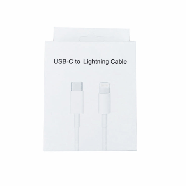 XJ-61 كابل شحن سريع PD بقوة 12 واط USB-C / Type-C إلى 8 Pin، 1م، 1.5م، 2م