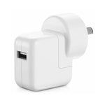 شاحن سفر بمنفذ USB بقوة 12 واط لسلسلة iPad / iPod / iPhone، قابس أسترالي