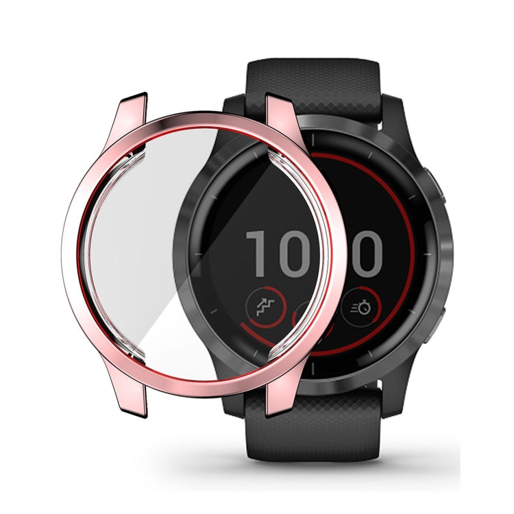 For Garmin Venu 2S 40mm / Vivoactive 4S 40mm ENKAY Hat-Prince Full Coverage Electroplate TPU Soft Case