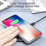 WX-69 شاحن لاسلكي مرآة فائق النحافة 10W للهواتف المحمولة، 10W