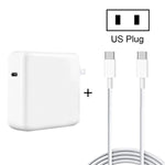 شاحن محمول 96 واط USB-C / Type-C مع كابل شحن USB-C / Type-C بطول 1.8 متر، قابس المملكة المتحدة 96 واط، قابس أستراليا 96 واط، قابس الولايات المتحدة 96 واط، قابس الاتحاد الأوروبي 96 واط