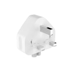 2 قطعة محول طاقة XJ01 لشاحن iPad 10W 12W وشاحن سلسلة MacBook، قابس المملكة المتحدة، قابس المملكة المتحدة