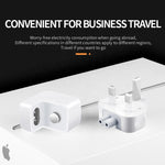 2 قطعة محول طاقة XJ01 لشاحن iPad 10W 12W وشاحن سلسلة MacBook، قابس المملكة المتحدة، قابس المملكة المتحدة