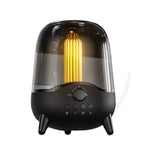 مكبر صوت موسيقى لاسلكي LP-20 مع ضوء ليلي LED وبلوتوث 5.0، يدعم بطاقة TF / AUX