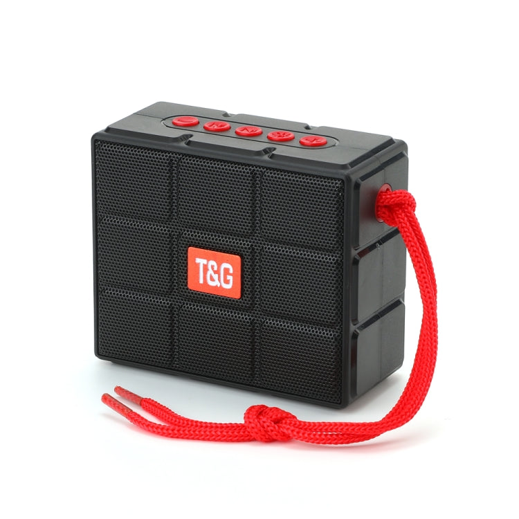 مكبر صوت بلوتوث محمول T&G TG311 مع مصباح LED، يدعم بطاقة TF / راديو FM / AUX 3.5 مم / قرص U