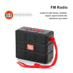 مكبر صوت بلوتوث محمول T&G TG311 مع مصباح LED، يدعم بطاقة TF / راديو FM / AUX 3.5 مم / قرص U