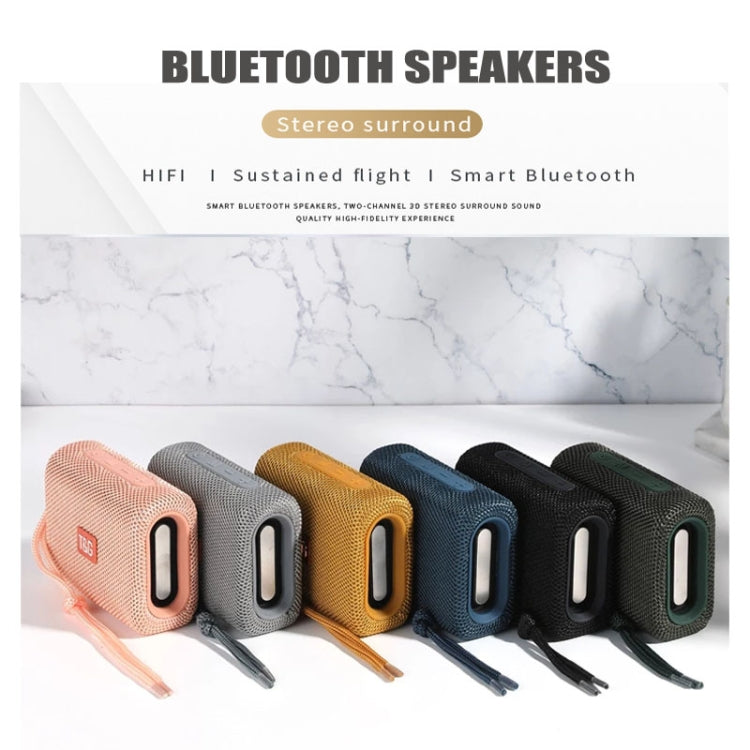 مكبر صوت بلوتوث محمول T&G TG313 مقاوم للماء مع مضخم صوت خارجي، يدعم بطاقة TF وراديو FM وAUX