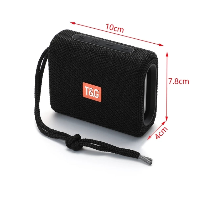 مكبر صوت بلوتوث محمول T&G TG313 مقاوم للماء مع مضخم صوت خارجي، يدعم بطاقة TF وراديو FM وAUX
