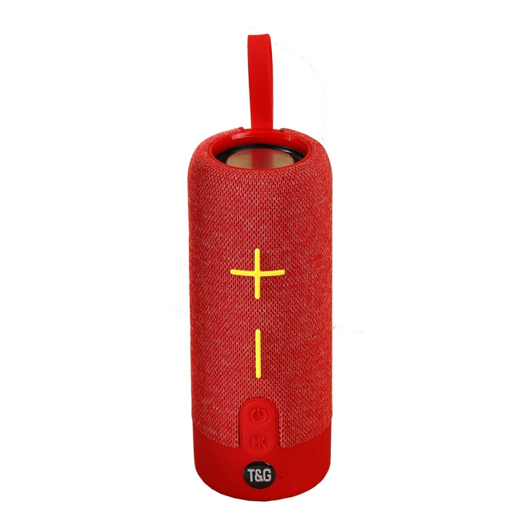 مكبر صوت بلوتوث محمول T&G TG619 مقاوم للماء مع مضخم صوت باس خارجي، يدعم AUX وTF وUSB