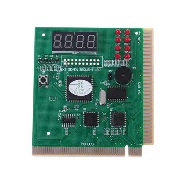 بطاقة تشخيص PCI بأربعة أرقام لاختبار اللوحة الأم للكمبيوتر، 4 بت
