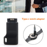 Watch Charging Head Smart Accessories with Type C Adapter For Garmin Fenix 5 / 5x / 5s / 6 / 6X / 6S Pro / Venu, Type C
