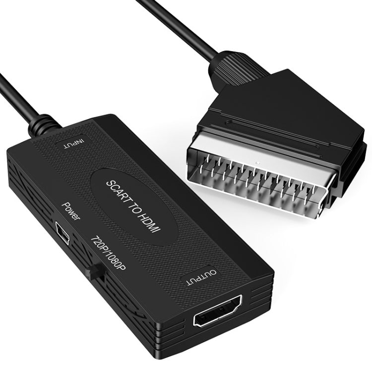 محول صوت وفيديو من SCART إلى HDMI بدقة 1080P، محول SCART إلى HDMI 1080P