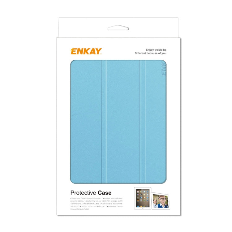 ENKAY Custer Texture Horizontal Flip PU+PC Leather Case with Three-folding Holder & Sleep / Wake-up Function for iPad mini 2024 / mini 6, For iPad mini 6 2021