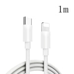 كابل شحن سريع ومزامنة بيانات PD20W USB-C / Type-C إلى 8 Pin لـ iPhone 13 / 12 Series، 1م، 1.5م، 2م
