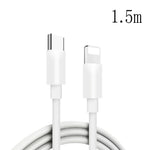 كابل شحن سريع ومزامنة بيانات PD20W USB-C / Type-C إلى 8 Pin لـ iPhone 13 / 12 Series، 1م، 1.5م، 2م