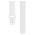 Monochrome Silicone Strap for Apply Samsung Galaxy Watch Active 20mm