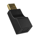 مرسل صوت بلوتوث 5.0 2 في 1 SW03 USB + SPDIF محول بصري لاسلكي منخفض الكمون للتلفاز والكمبيوتر
