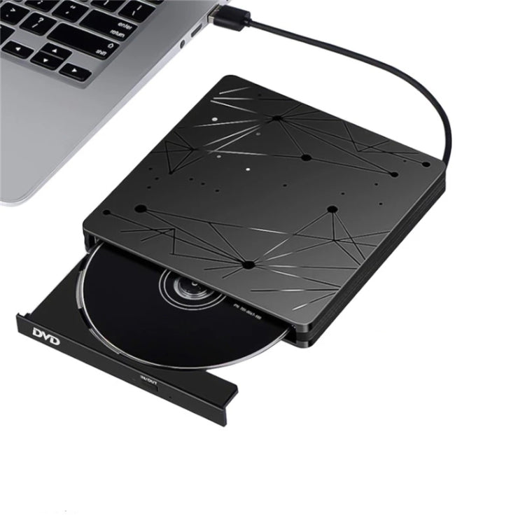 قارئ DVD RW محمول خارجي USB 3.0 مع محرك بصري