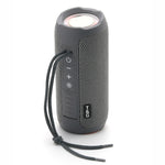 مكبر صوت موسيقى بلوتوث محمول خارجي مقاوم للماء T&G TG227 مع ضوء LED، يدعم FM / بطاقة TF / USB