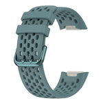 Monochromatic Silica Gel Breathable Strap, For Fitbit Charge 5