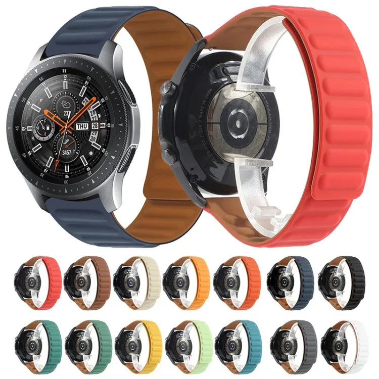 سوار ساعة سيليكون مغناطيسي لسامسونج Galaxy Gear 2 Neo R381، لسامسونج Galaxy Gear 2 Neo R381