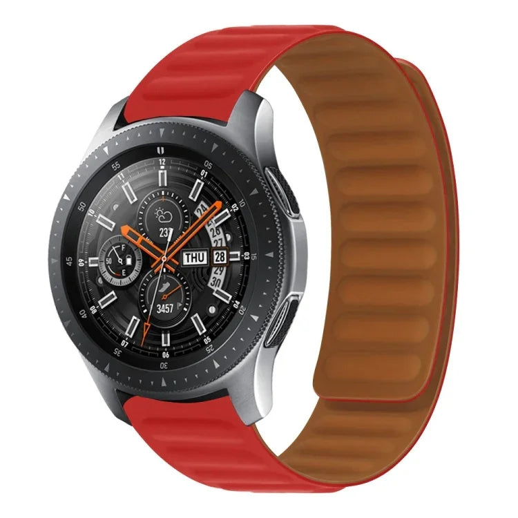 سوار ساعة سيليكون مغناطيسي لسامسونج Galaxy Live SM-R382، لسامسونج Galaxy Live SM-R382