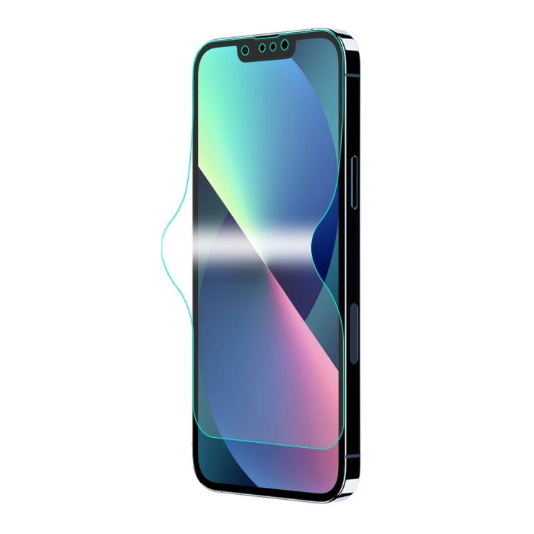 فيلم هيدروجيل مقاوم للانفجار مع غراء كامل ENKAY لـ iPhone 13 / 13 Pro، لـ iPhone 13 / 13 Pro