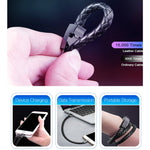 XJ-73 سوار شحن ومزامنة بيانات USB إلى 8 Pin بطول 20 سم، 8 Pin، 20 سم 8 Pin