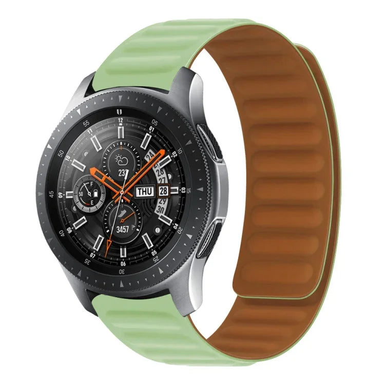 Silicone Magnetic Watch Strap, For Samsung Galaxy Watch 3 41MM R850, For Samsung Galaxy Gear Sport, For Samsung Galaxy Watch Active
