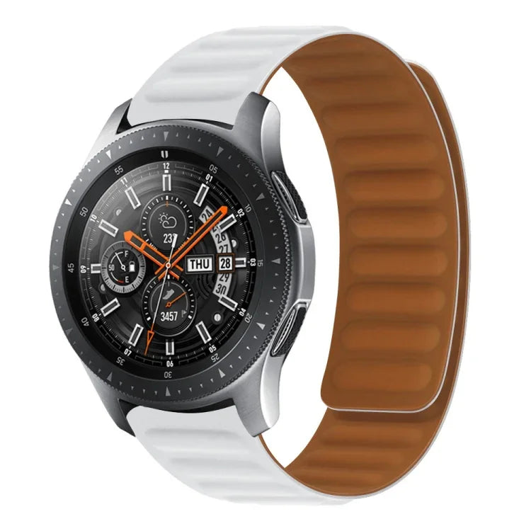 Silicone Magnetic Watch Strap, For Samsung Galaxy Watch 3 41MM R850, For Samsung Galaxy Gear Sport, For Samsung Galaxy Watch Active