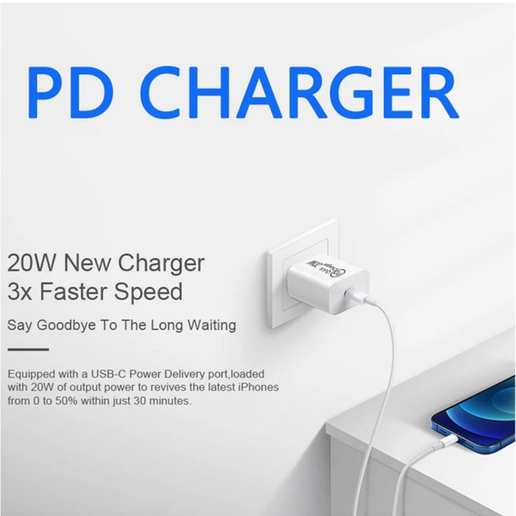 AU-20W شاحن سفر PD USB-C / Type-C للهاتف المحمول، قابس أسترالي، قابس أسترالي