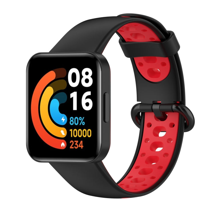 Two-Color Mixed Silicone Strap, For Xiaomi Redmi Watch 2, For Xiaomi Redmi Watch 2 Lite, For Xiaomi Redmi Horloge 2