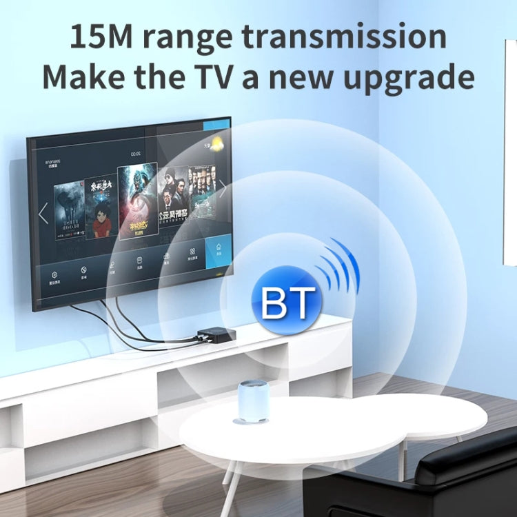 محول صوت بلوتوث 5.0 ومرسل ومستقبل NFC BT-21 RCA 3.5 مم AUX، BT-21