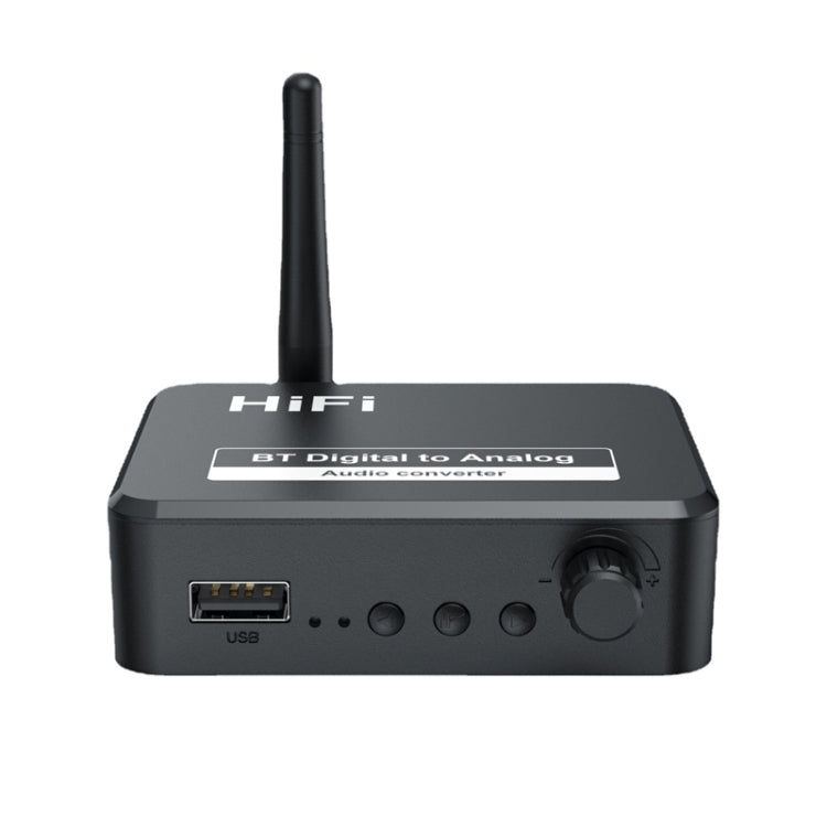 مستقبل بلوتوث 5.0 B35 محول صوت رقمي إلى تماثلي 3.5 مم، B35