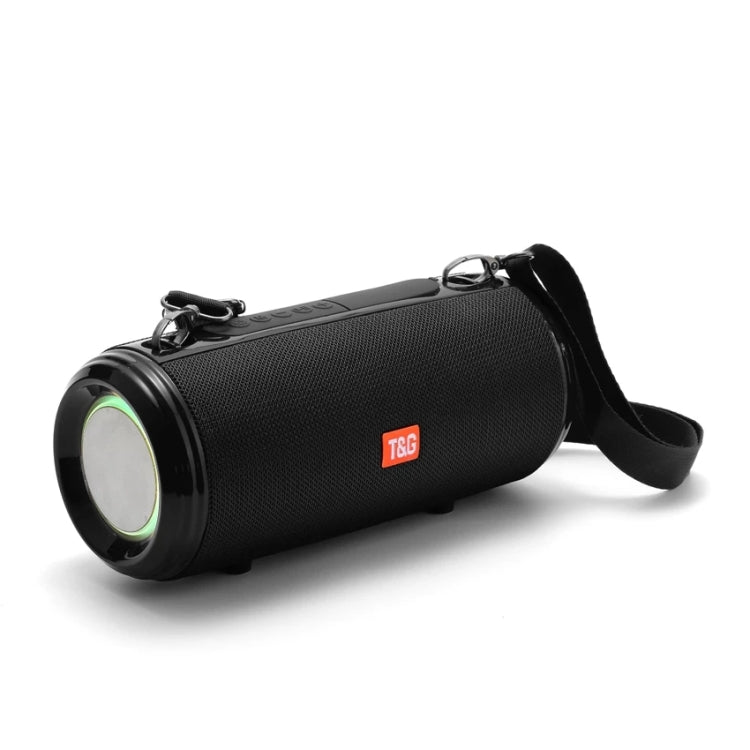مكبر صوت بلوتوث محمول مقاوم للماء T&G TG537 مع إضاءة RGB، يدعم FM / بطاقة TF