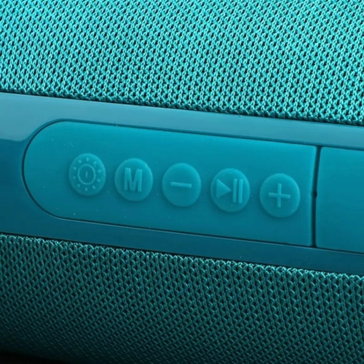 مكبر صوت بلوتوث محمول مقاوم للماء T&G TG537 مع إضاءة RGB، يدعم FM / بطاقة TF
