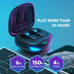 سماعة أذن ألعاب بلوتوث G10 TWS 5.2 ستيريو حقيقي ثنائي التحكم باللمس
