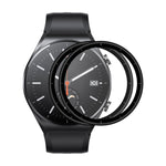 For Xiaomi Watch S1 ENKAY Hat-Prince 3D Full Coverage Soft PC Edge + PMMA HD Protector Film, 1 PC, 2 PCS, 5 PCS, 10 PCS