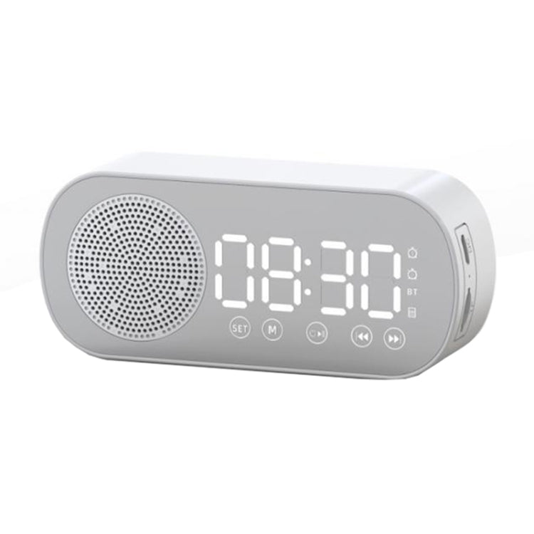 مكبر صوت رقمي بلوتوث 5.0 Z7 متعدد الوظائف مع مرآة ومنبه وراديو FM، Z7 (أسود)، Z7 (أبيض)، Z7 (وردي)