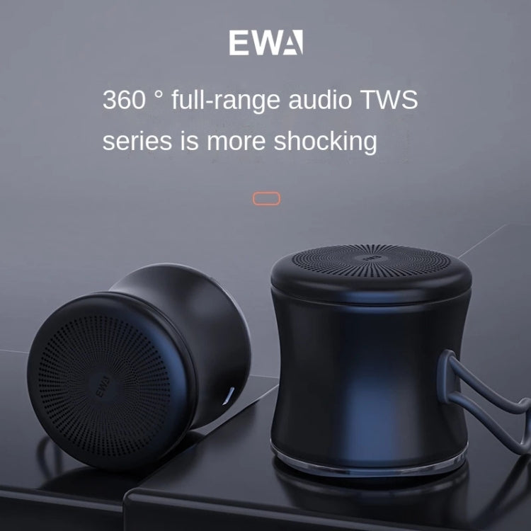 مكبر صوت بلوتوث محمول لاسلكي صغير EWA A119 مقاوم للماء بمعيار IPX7 TWS